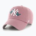 47 Brand MLB New York Yankees Icon Alt cap CLEAN UP mauve