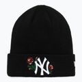 Women's winter hat New Era Sequin Rose Beanie New Yor Yankees black
