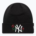 Women's winter hat New Era Sequin Rose Beanie New Yor Yankees black
