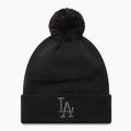 Women's winter hat New Era Metallic Bobble Los Angeles Dodger blacks