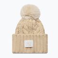 Women's winter hat New Era Cable Wide New York Yankees stone