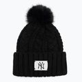 Women's winter hat New Era Cable Wide New York Yankees black