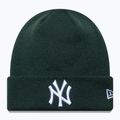 Winter hat New Era League Essential New York Yankees dark green/white