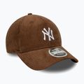 Baseball cap New Era Cord 9Forty Mcrown New York Yankees dark auburn/dark autumn