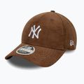 Baseball cap New Era Cord 9Forty Mcrown New York Yankees dark auburn/dark autumn 3