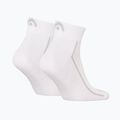 Socks HEAD Tennis 2P Performance Quarter 2 pairs white 2