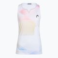 Women's tennis shirt HEAD Agility Tank Top light blue/print vision