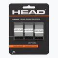 Tennis racket wraps HEAD Prime Tour Perforated 3 pcs. black