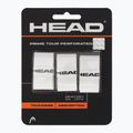 Tennis racket wraps HEAD Prime Tour Perforated 3 pcs. white