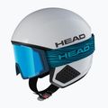 Ski goggles HEAD Neves Pro 5k Race blue/petrol/blue/chrome/orange 2