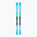 Downhill skis with bindings HEAD WC Rebels e-Speed Pro RP WCR 14 + Protector+ FF 14 GW blue/white