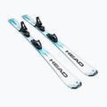 Kids’ downhill skis with bindings HEAD Supershape JRS + Jrs 7.5 GW CA white/blue 2