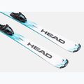 Kids’ downhill skis with bindings HEAD Supershape JRS + Jrs 7.5 GW CA white/blue 3