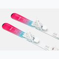 Kids’ downhill skis with bindings HEAD Joy Easy JRS + Jrs 7.5 GW CA mint/pink 4