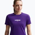 Women's running T-shirt Nike Swift London Dri-Fit court purple 4