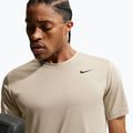 Men's training shirt Nike Dri-FIT Training T-Shirt desert khaki/black 4
