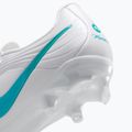 Men's football boots Nike Tiempo Maestro Academy FG/MG white/white/dusty cactus 7