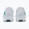 Men's football boots Nike Phantom 6 Low Academy FG/MG white/white/dusty cactus 5