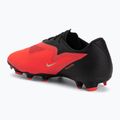 Men's football boots Nike Phantom 6 Low Academy bright crimson/black/blur 3