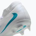 Men's football boots Nike Phantom 6 High Academy FG/MG white/white/dusty cactus 8
