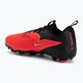 Children's football boots Nike Jr. Phantom 6 Low Academy bright crimson/bright crimson/black 3