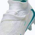 Men's football boots Nike Phantom 6 High Elite FG white/white/dusty cactus 6