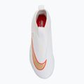Children's football boots Nike Jr. Mercurial Superfly 11 Academy white/bright crimson/blur 5