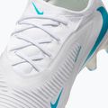 Men's football boots Nike Phantom 6 Low Pro FG white/white/dusty cactus 7