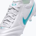 Men's football boots Nike Tiempo Ligera Pro FG white/white/energy 6