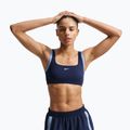 Training bra Nike One Light Support midnight navy/aluminium/white 4