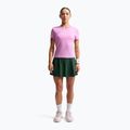 Women's tennis T-shirt Nike Court Heritage light magenta/pink foam 2