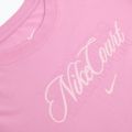 Women's tennis T-shirt Nike Court Heritage light magenta/pink foam 8