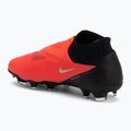 Men's football boots Nike Phantom 6 High Pro bright crimson/black/blur 3