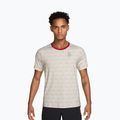 Men's T-shirt Nike Court Advantage light bone/tough red/black