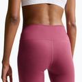 Women's training leggings Nike One pink smoke/white 5
