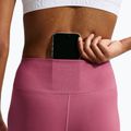 Women's training leggings Nike One pink smoke/white 6