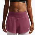 Women's running shorts Nike Flow pink smoke 4