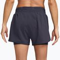 Women's shorts Nike One Dri-Fit High-Waisted 3" 2In1 gridiron/white 2