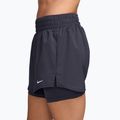 Women's shorts Nike One Dri-Fit High-Waisted 3" 2In1 gridiron/white 3