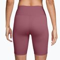 Women's training shorts Nike One Pink Smoke/White 2