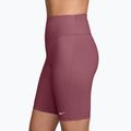 Women's training shorts Nike One Pink Smoke/White 3