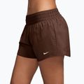 Women's shorts Nike One Dri-Fit 3" cacao wow/white 3