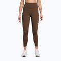Women's training leggings Nike One High-Waisted 7/8 cacao wow/white