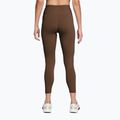 Women's training leggings Nike One High-Waisted 7/8 cacao wow/white 2