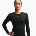 Women's training longsleeve Nike One Fitted black/white 4