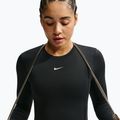 Women's training longsleeve Nike One Fitted black/white 6