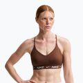 Women's sports bra Nike Dri-Fit Indy Light Support cacao wow