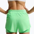Women's running shorts Nike Swift Mid-Rise 2in1 illusion green 6