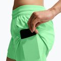 Women's running shorts Nike Swift Mid-Rise 2in1 illusion green 7