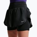 Women's running shorts Nike Tempo Flow black/black 4